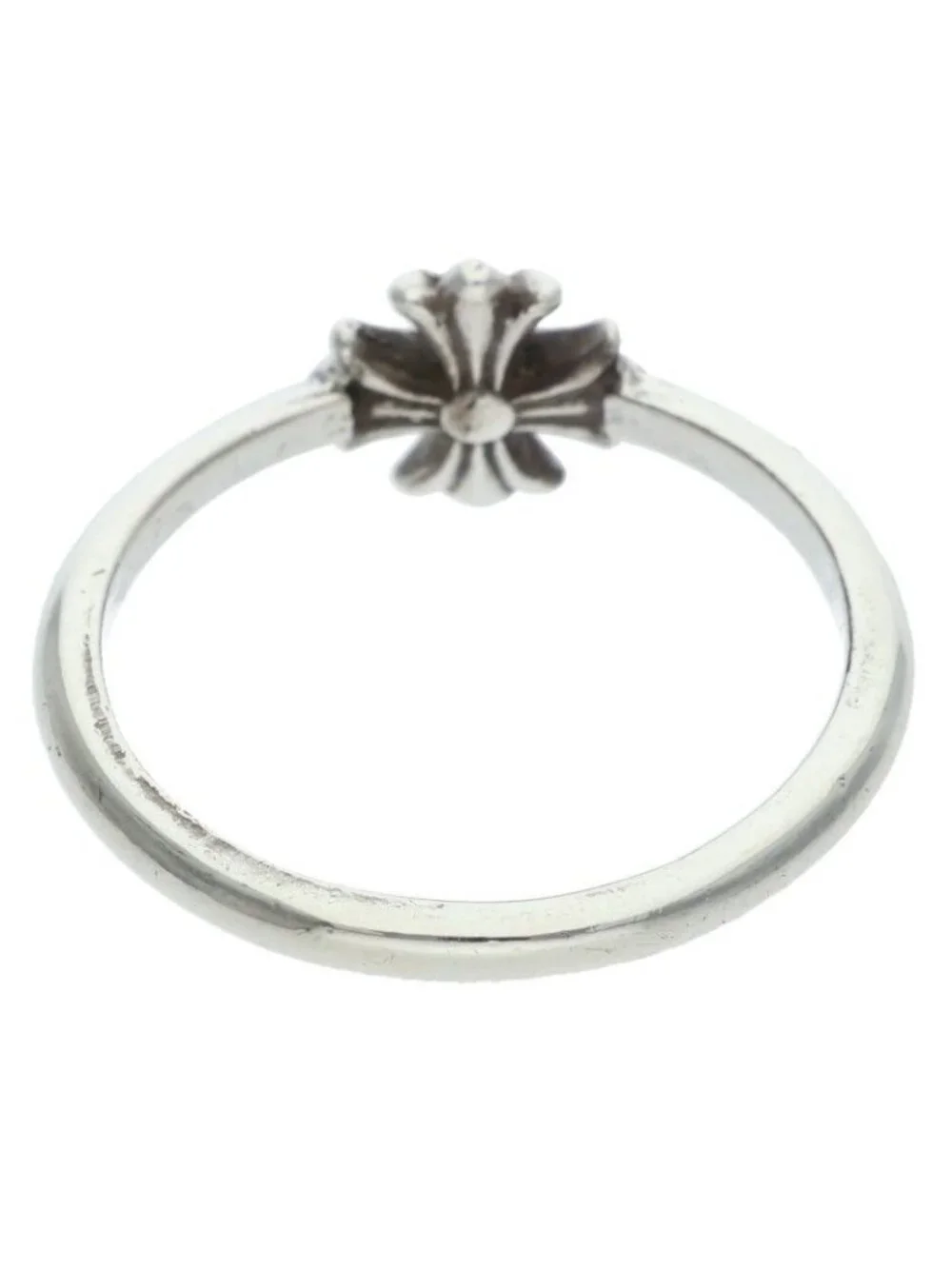 Chrome Hearts Bubblegum CH Pls Plus Silver Ring
